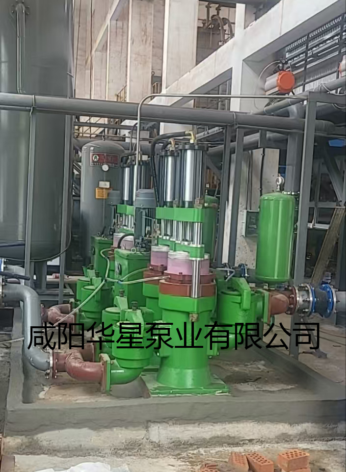 陶瓷柱塞泵工業(yè)廢水處理現(xiàn)場(chǎng)